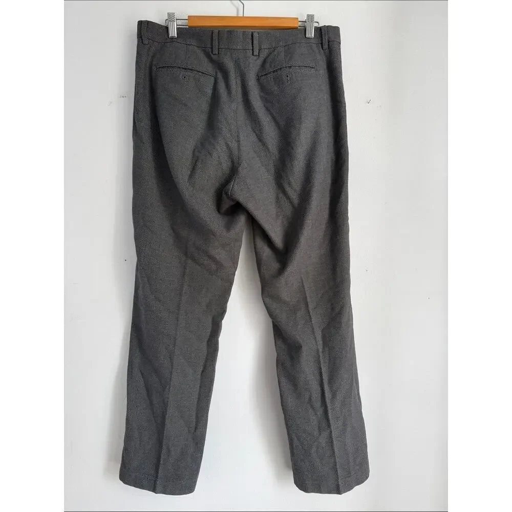 Banana Republic Kentfield Pant flat front slim straight leg dress pant sz 34x30